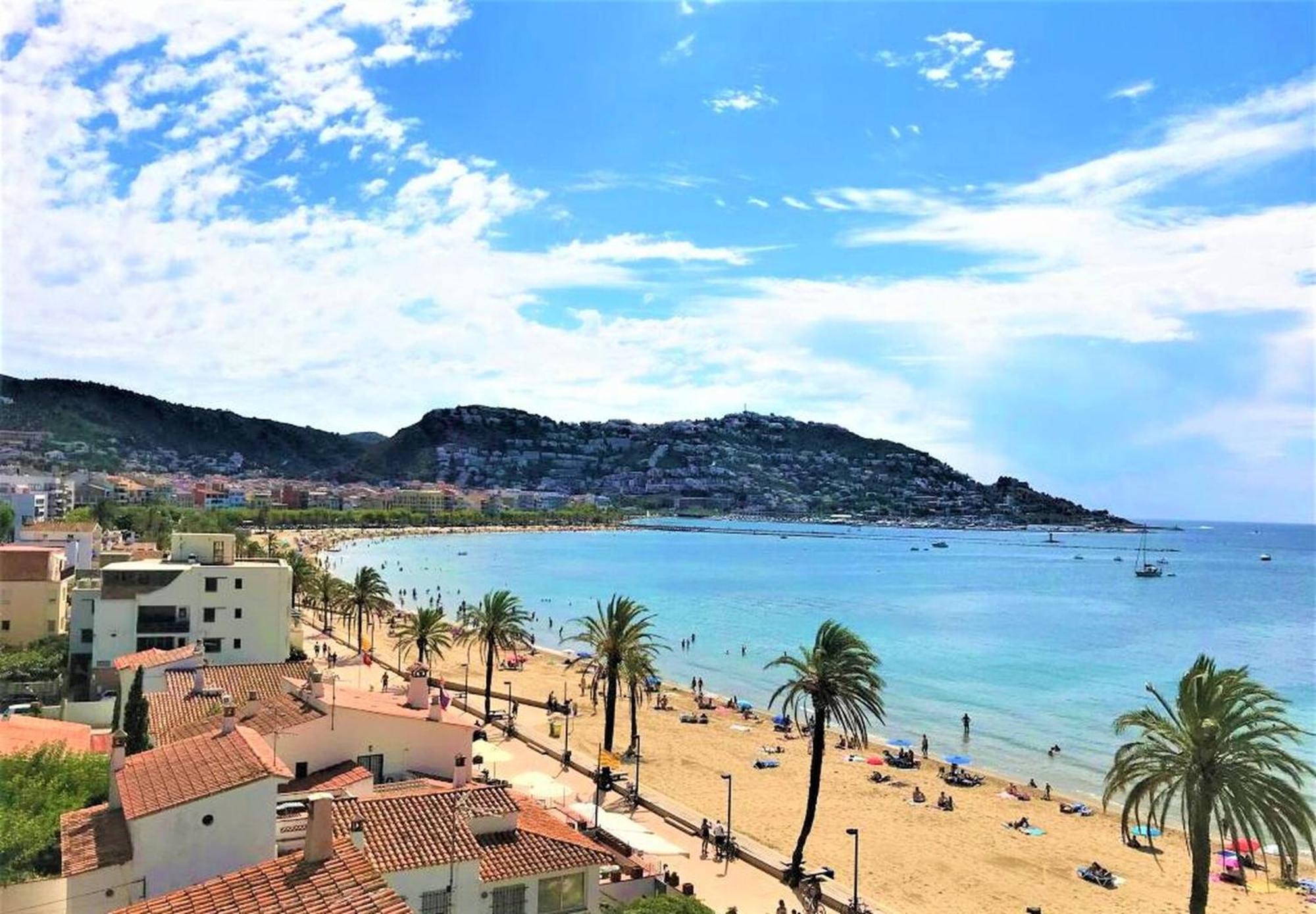 Apartamento En Roses Con Vistas Al Canal Y Piscina Av-52 Kültér fotó
